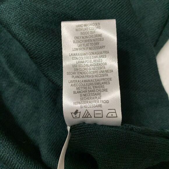 Calvin Klein Cowl Neck Sweater Green Size Large - Picture 7 of 11